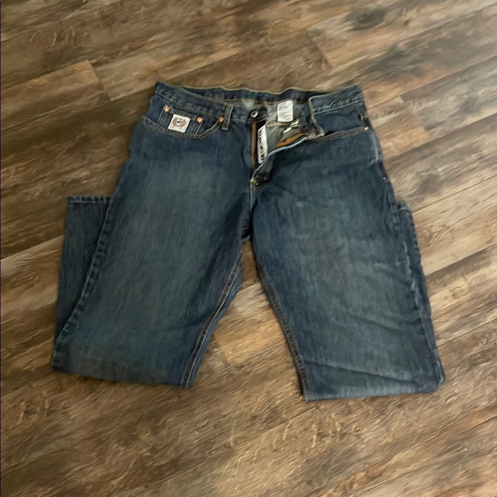 Cinch Blue Relaxed Jeans with Classic Worn-In Look